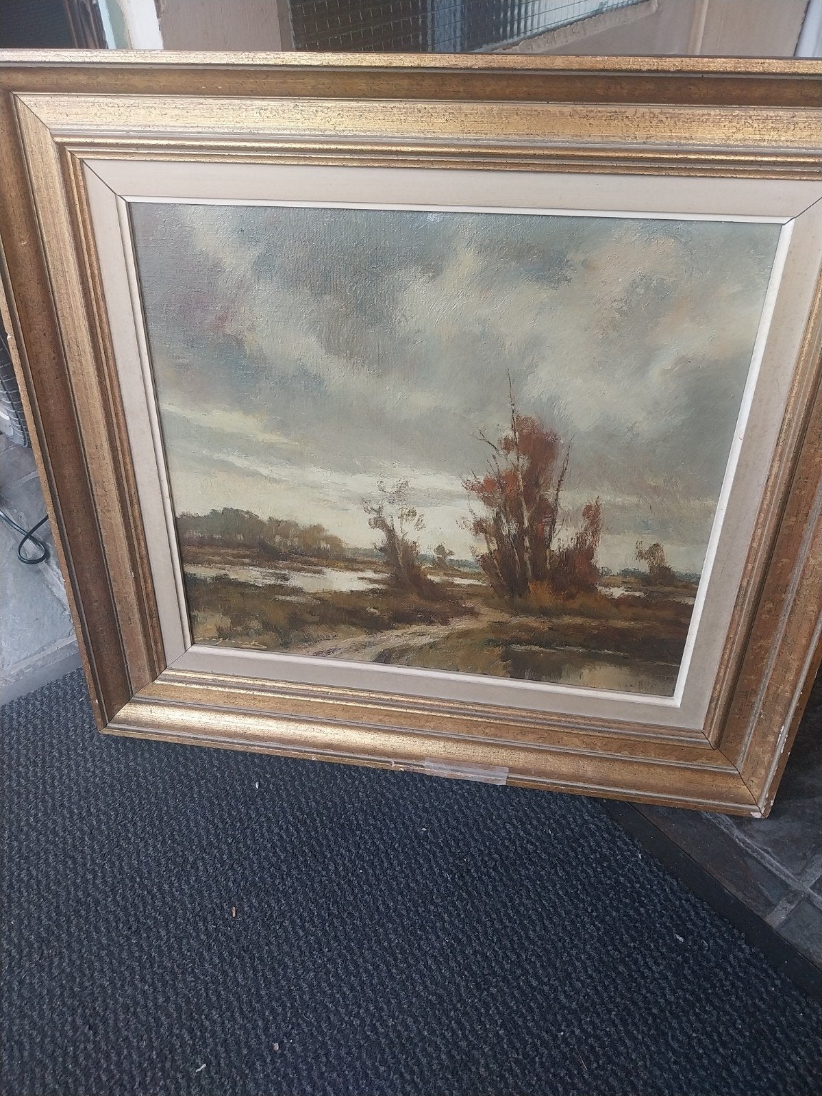 Maurits Sterck., Enlèvement, Paysage, Toile