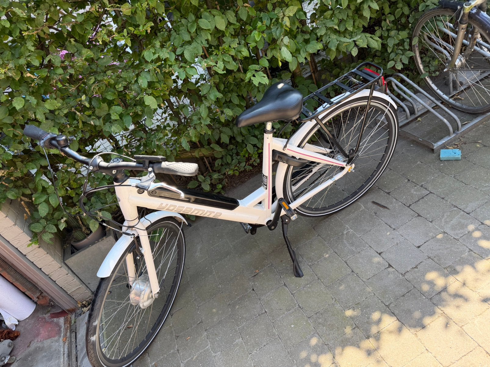 Elektrische fiets, Ophalen, Gebruikt