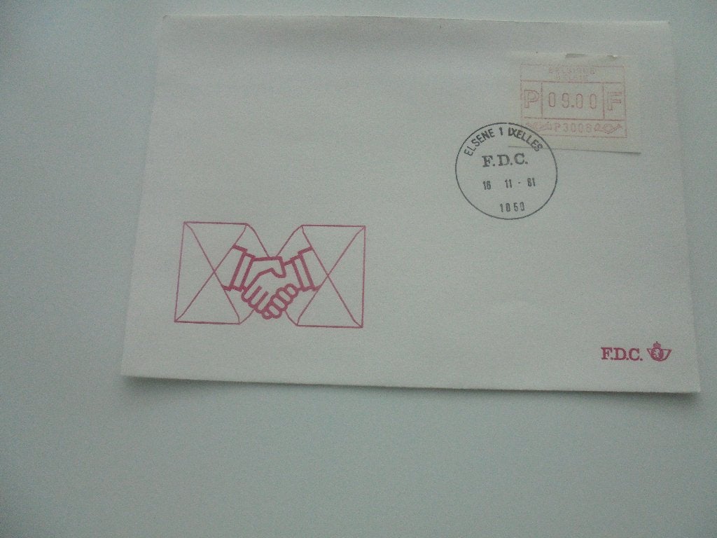 10 enveloppen met speciale stempel, Verzenden, Envelop
