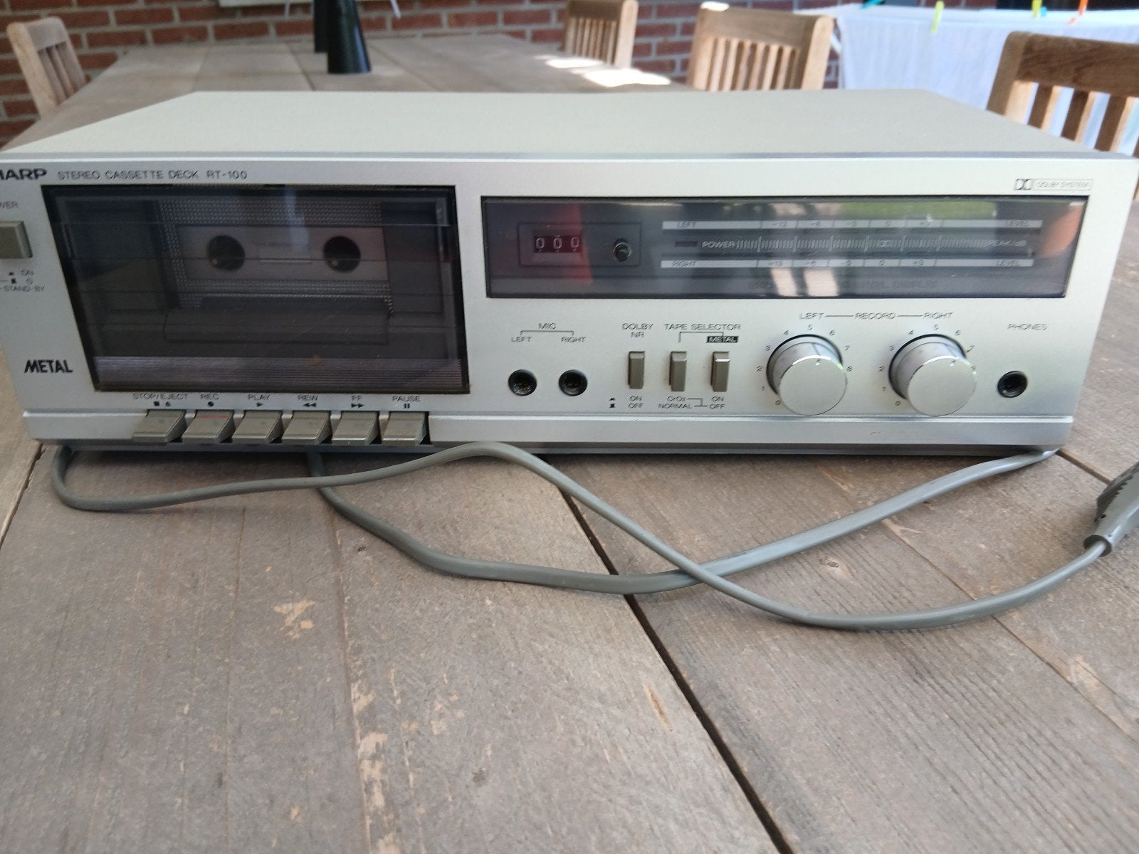 Cassette deck Sharp, Ophalen, Enkel, Overige merken