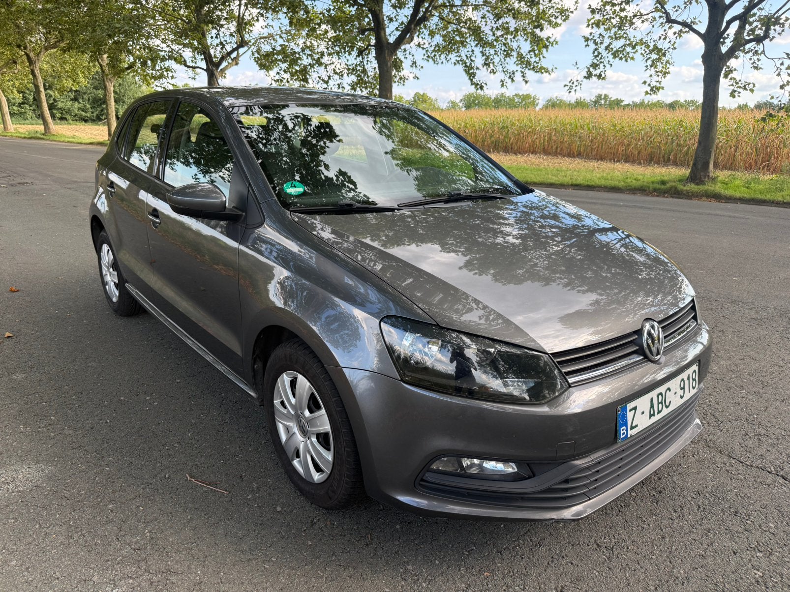 Polo 1.0 2015, Autos, Argent ou Gris, Euro 6, Boîte manuelle, Noir