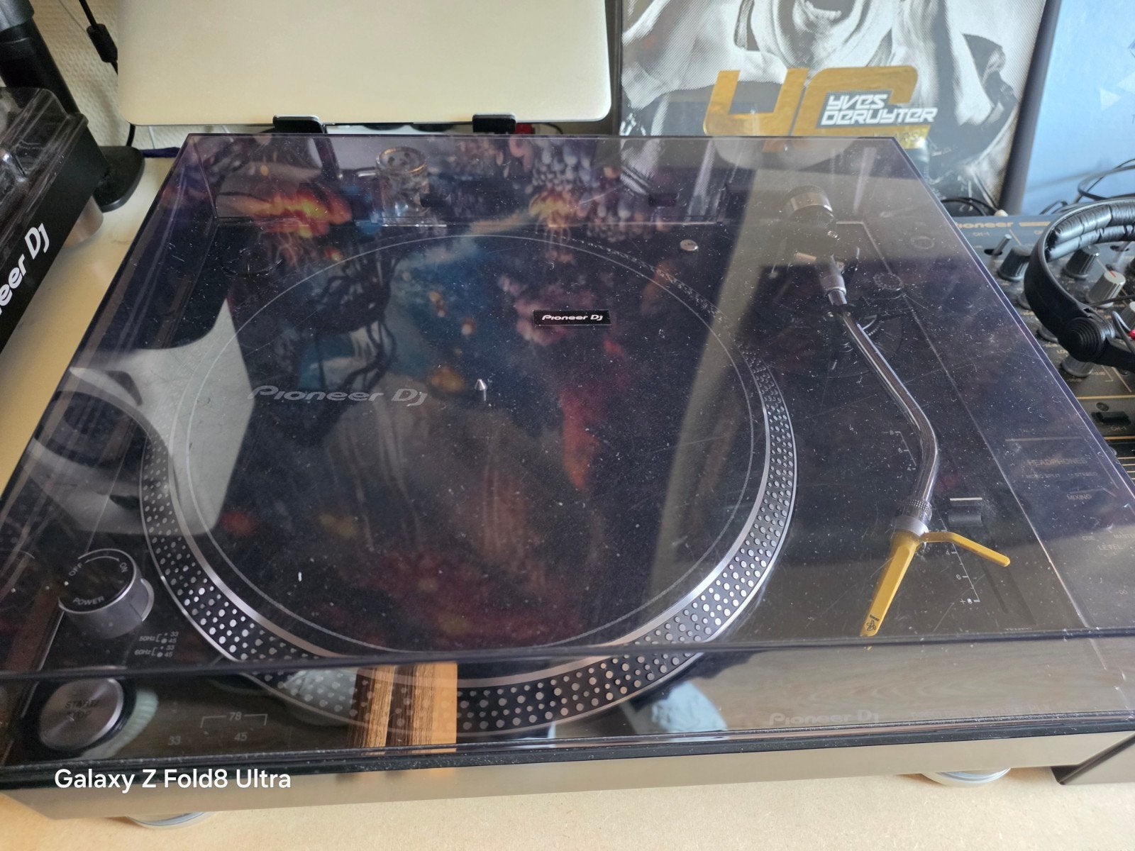 pioneer plx 500 met stofkap, Musique & Instruments, Enlèvement, Pioneer