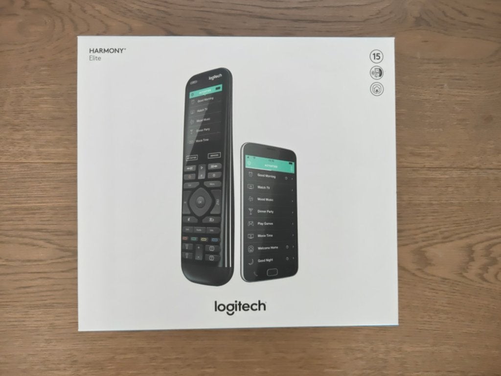 Logitech Harmony Elite + Hub – neuve en boîte, Neuf, Universel, Lecteur média, Avec écran