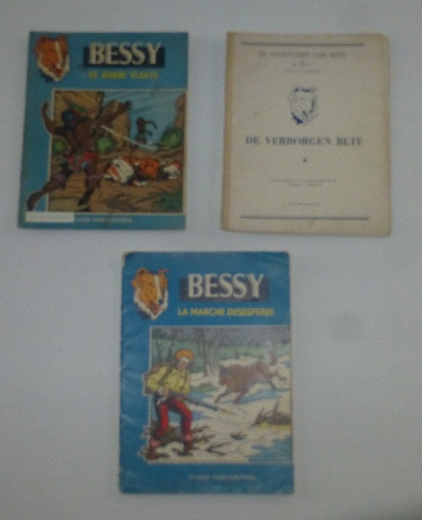 Bessy 3 delen, Plusieurs BD, Enlèvement, Utilisé