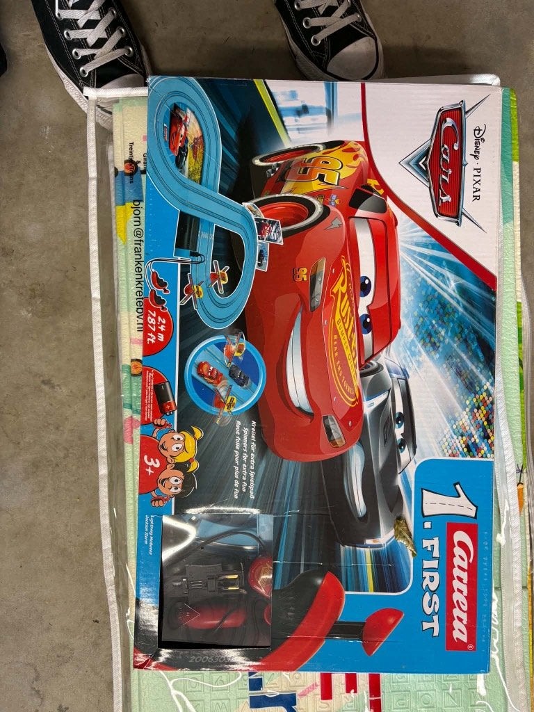 Cars racebaan speelgoed, Enfants & Bébés, Enlèvement, Comme neuf, Électrique, Circuit