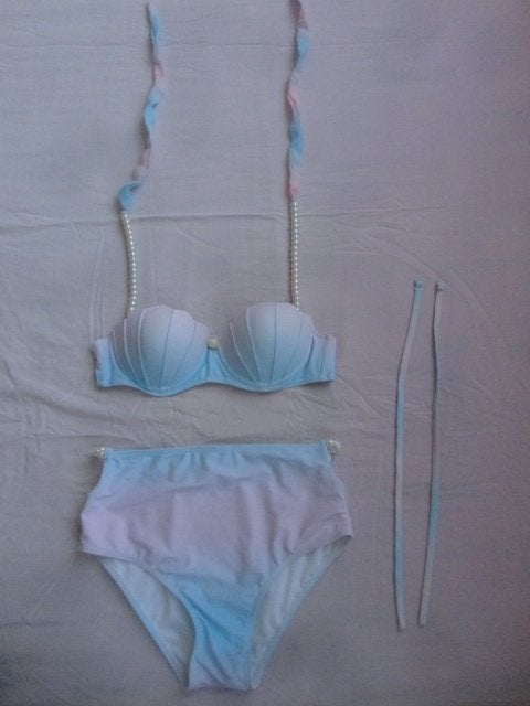 zeemeermin bikini, Kleding | Dames, Verzenden, Nieuw, Bikini