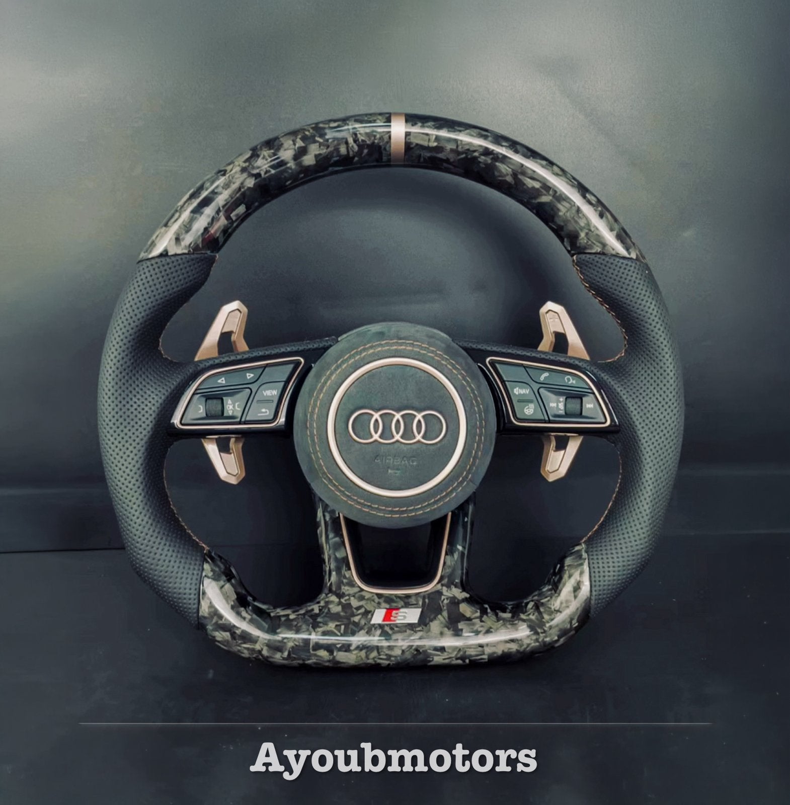 Volant audi personalise, Enlèvement, Audi