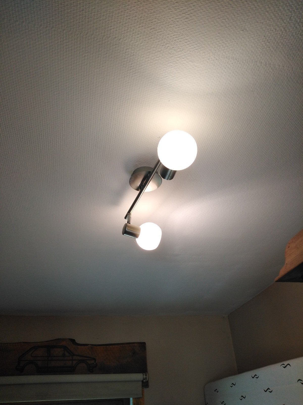 Plafonnier 4 spots et un de 2 spots design, Maison & Meubles, Lampes | Spots