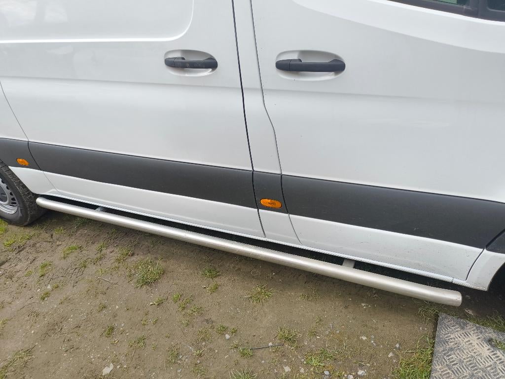 Side bar bull bar set Mercedes sprinter W907 L2, Ophalen, Gebruikt, Bumper, Links