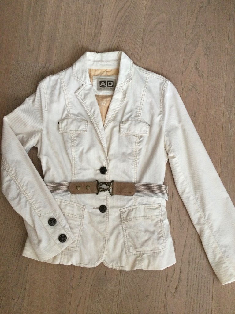 Vestje Adolfo Dominguez, Maat 38/40 (M), Beige, Ophalen of Verzenden, Zo goed als nieuw