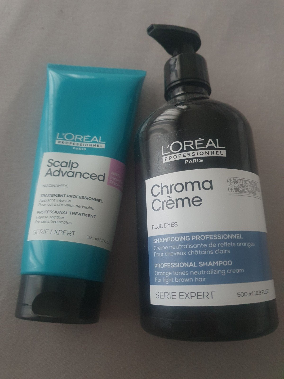 shampooing l'oréal choma creme + soin scalp advanced, Enlèvement