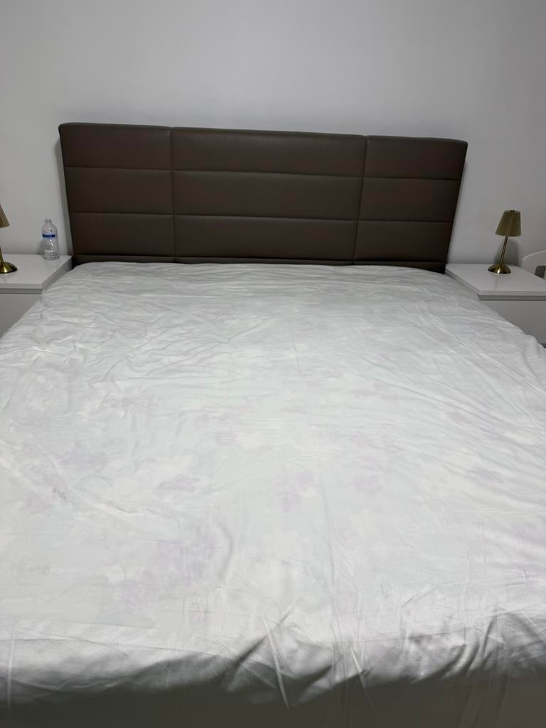 2 persoonsbed, Huis en Inrichting, Slaapkamer | Boxsprings, Ophalen, Zo goed als nieuw