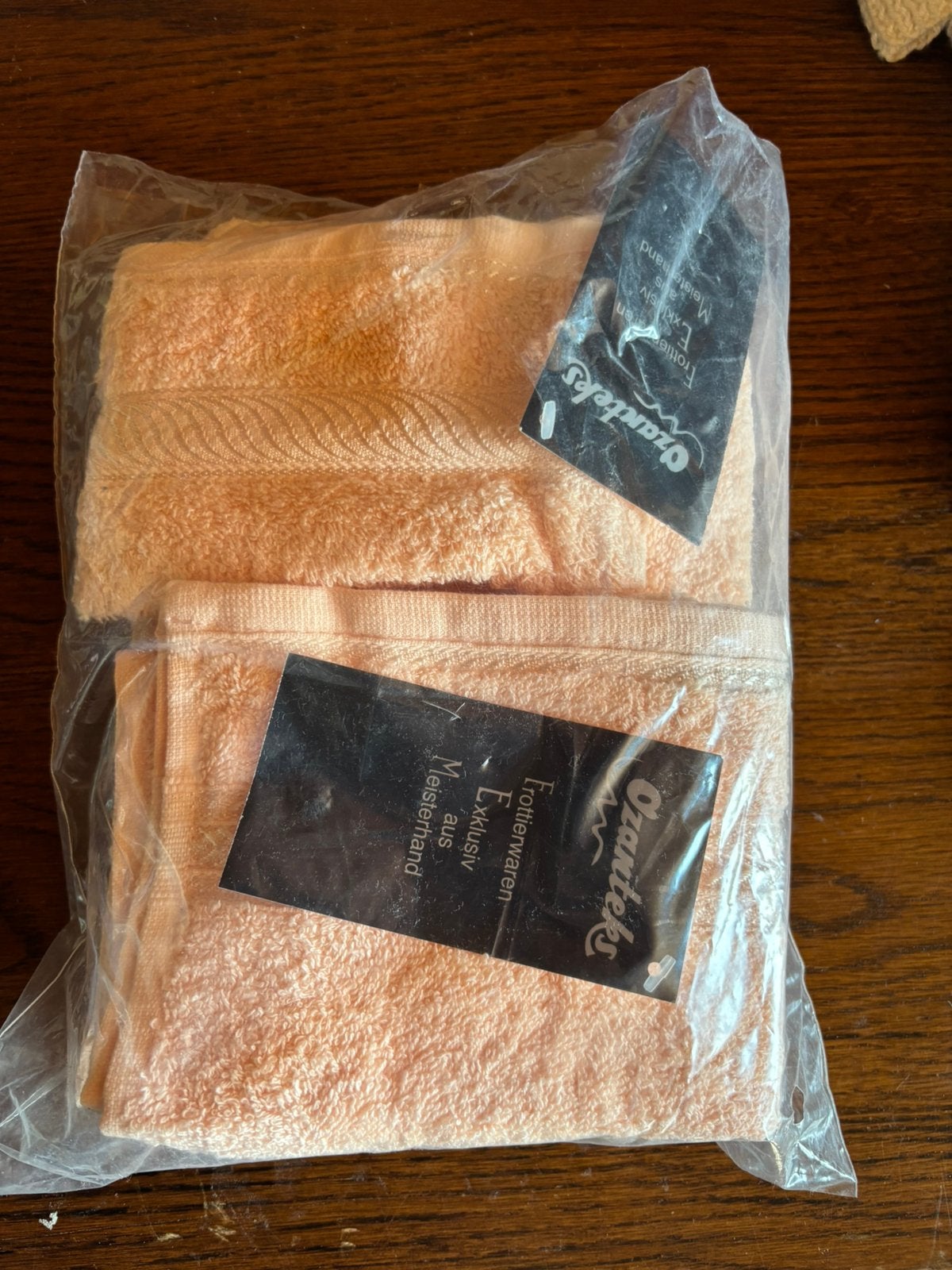 Handdoekset, Enlèvement ou Envoi, Neuf, Orange, Serviette