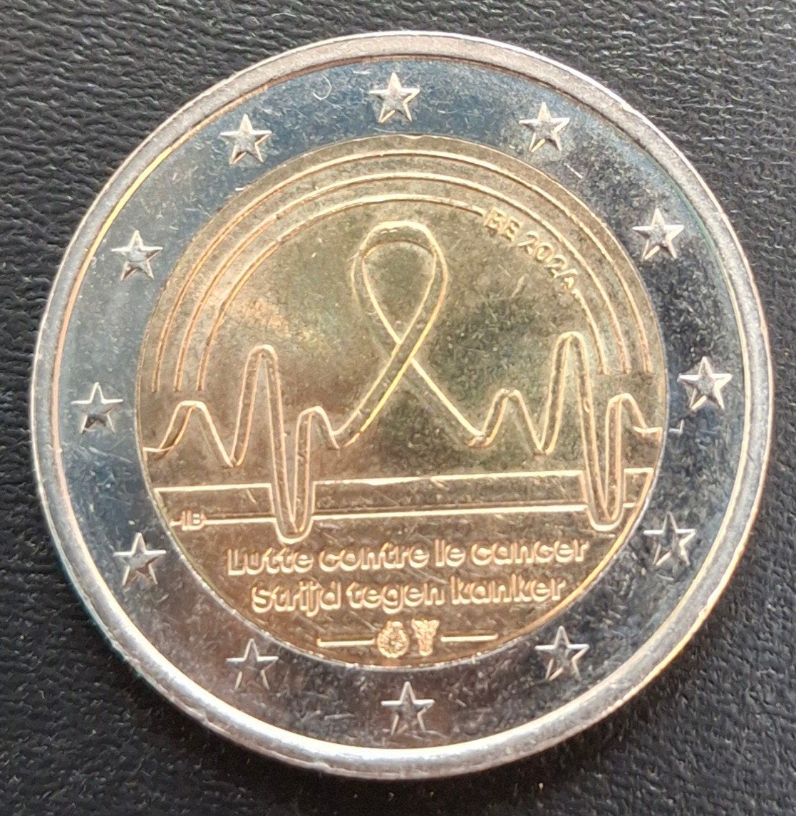 2 euros Lutte contre le cancer en Belgique 2024 - Belgique
M, Timbres & Monnaies, Enlèvement ou Envoi, Belgique, 2 euros