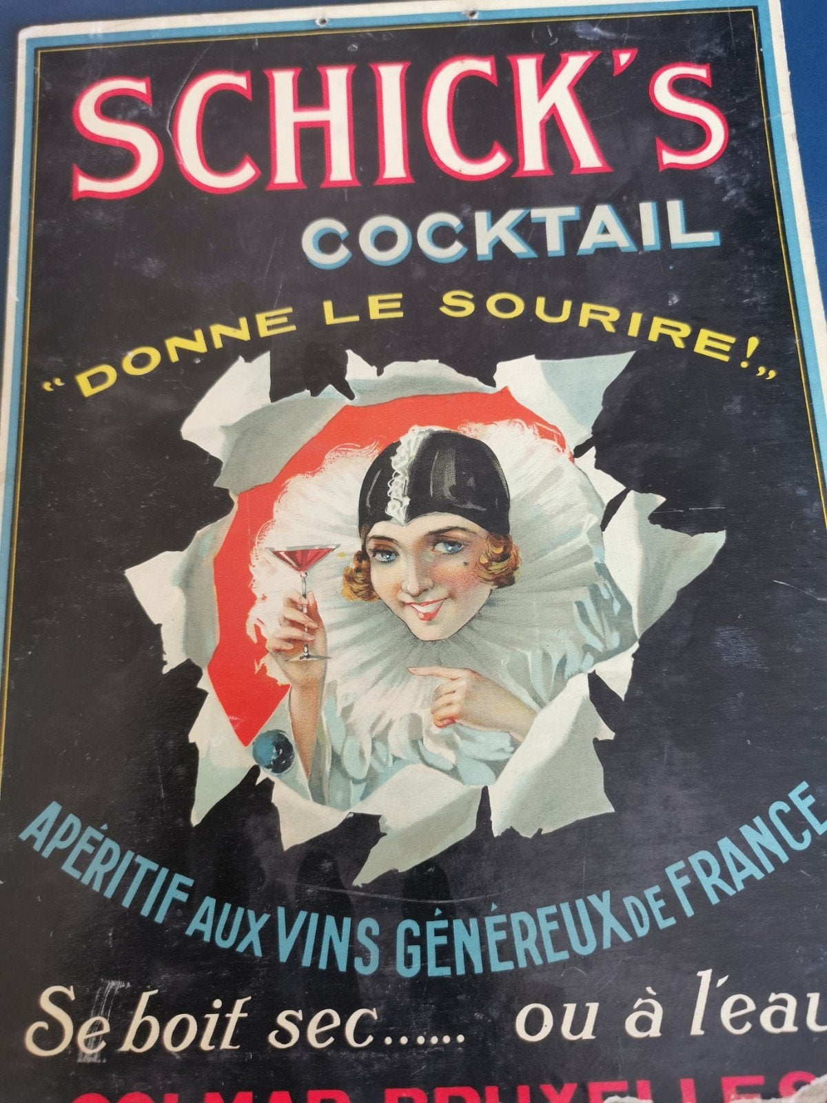 Apéritif années 20 modèle belge, Collections, Envoi