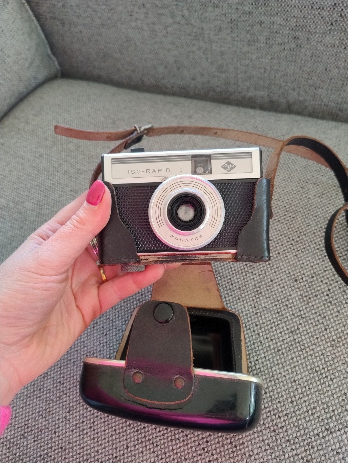 Fototoestel Agfa Iso Rapid I, Enlèvement