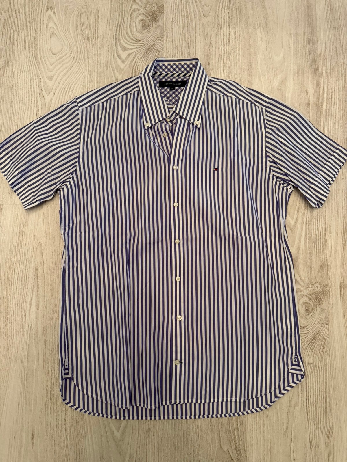 Tommy Hilfiger hemd - maat M, Ophalen of Verzenden, Zo goed als nieuw