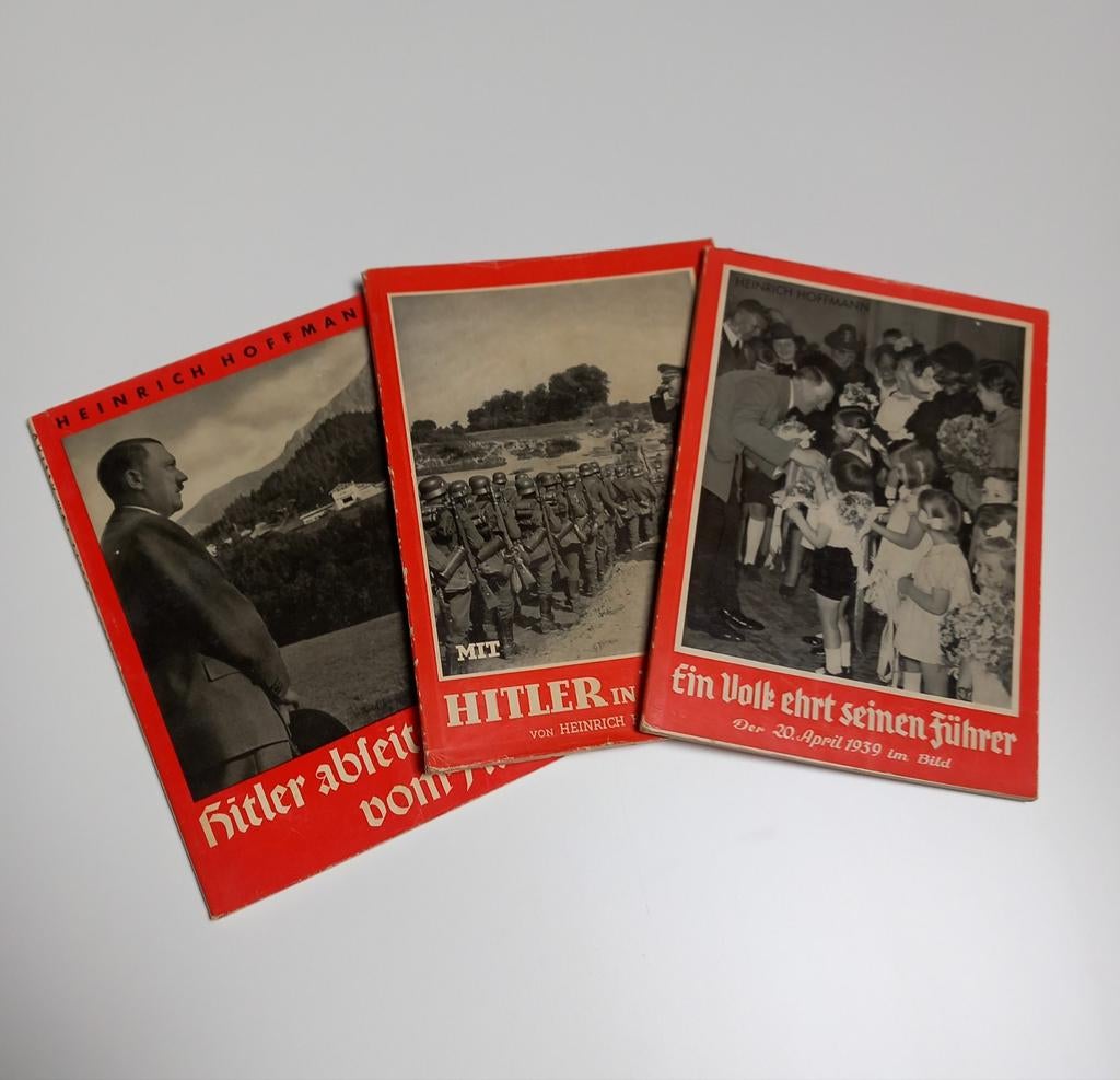 Historische Fotoboeken Heinrich Hoffmann, Verzamelen, Ophalen, Overige soorten, Boek of Tijdschrift