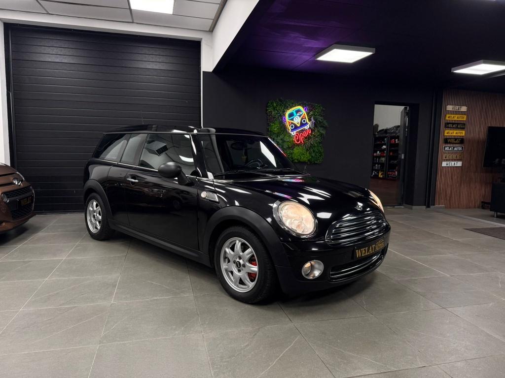 MINI CLUBMAN BENZINE 1.4 95PK TOPSTAAT, Auto's, Mini, Bluetooth, Euro 5, Zwart, 1400 cc