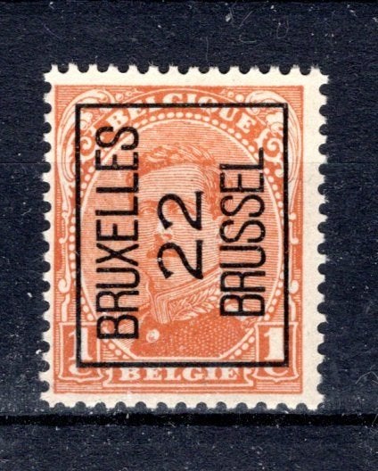 PRE55A MNH** 1922 - BRUXELLES 22 BRUSSEL, Verzenden, Postfris, Postfris
