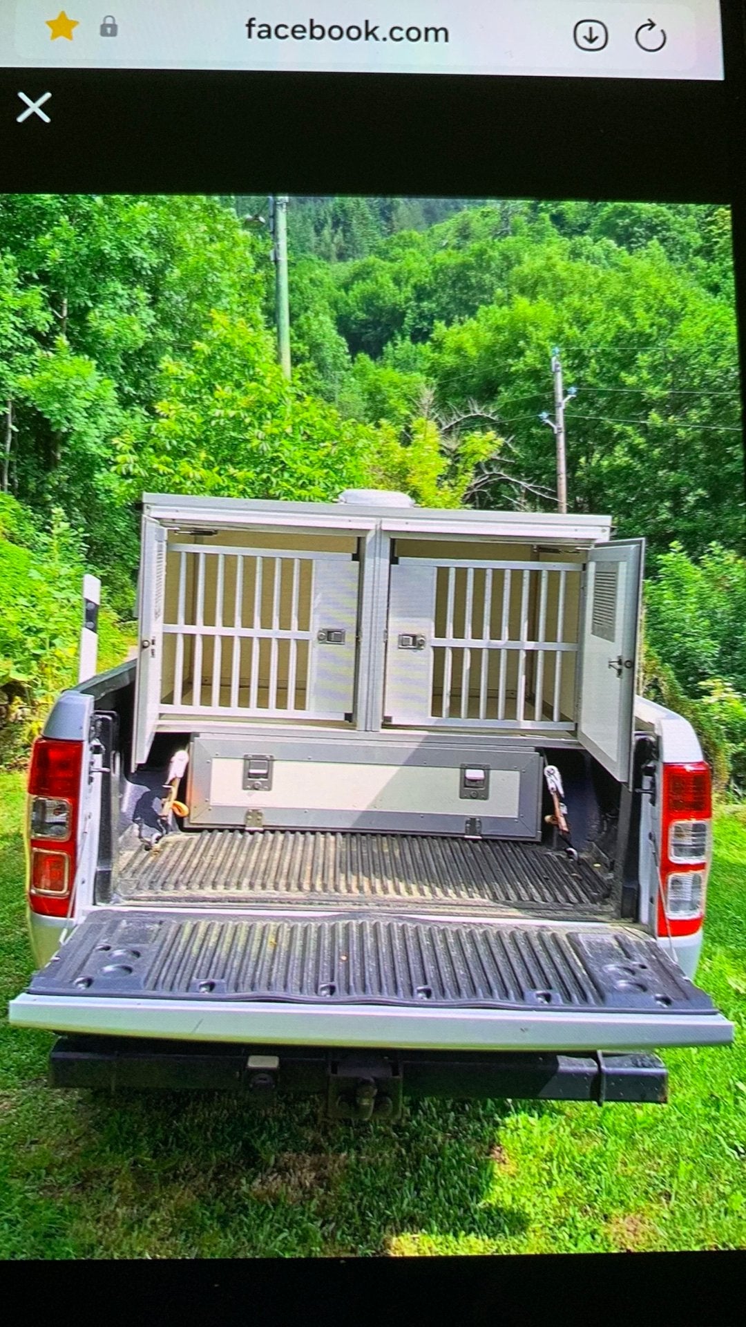 Caisse de transport chiens pour pick up, Animaux & Accessoires, Enlèvement, Utilisé