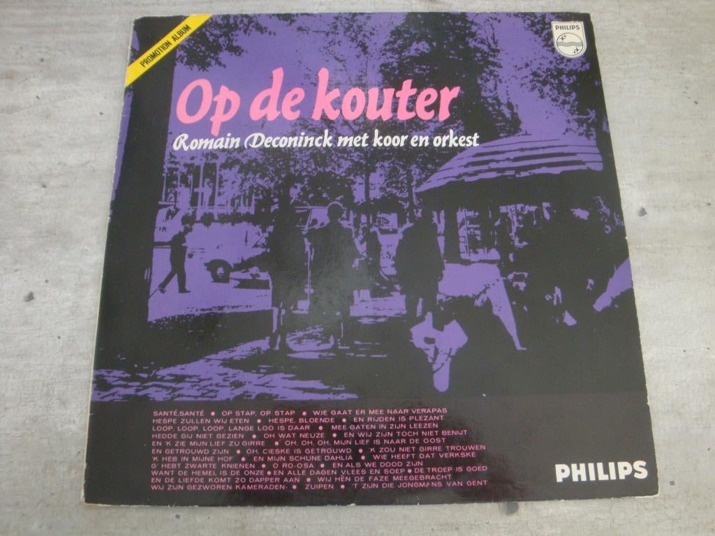 OP DE KOUTER ROMAIN DECONINCK MET KOOR EN ORKEST, Ophalen of Verzenden, Gebruikt