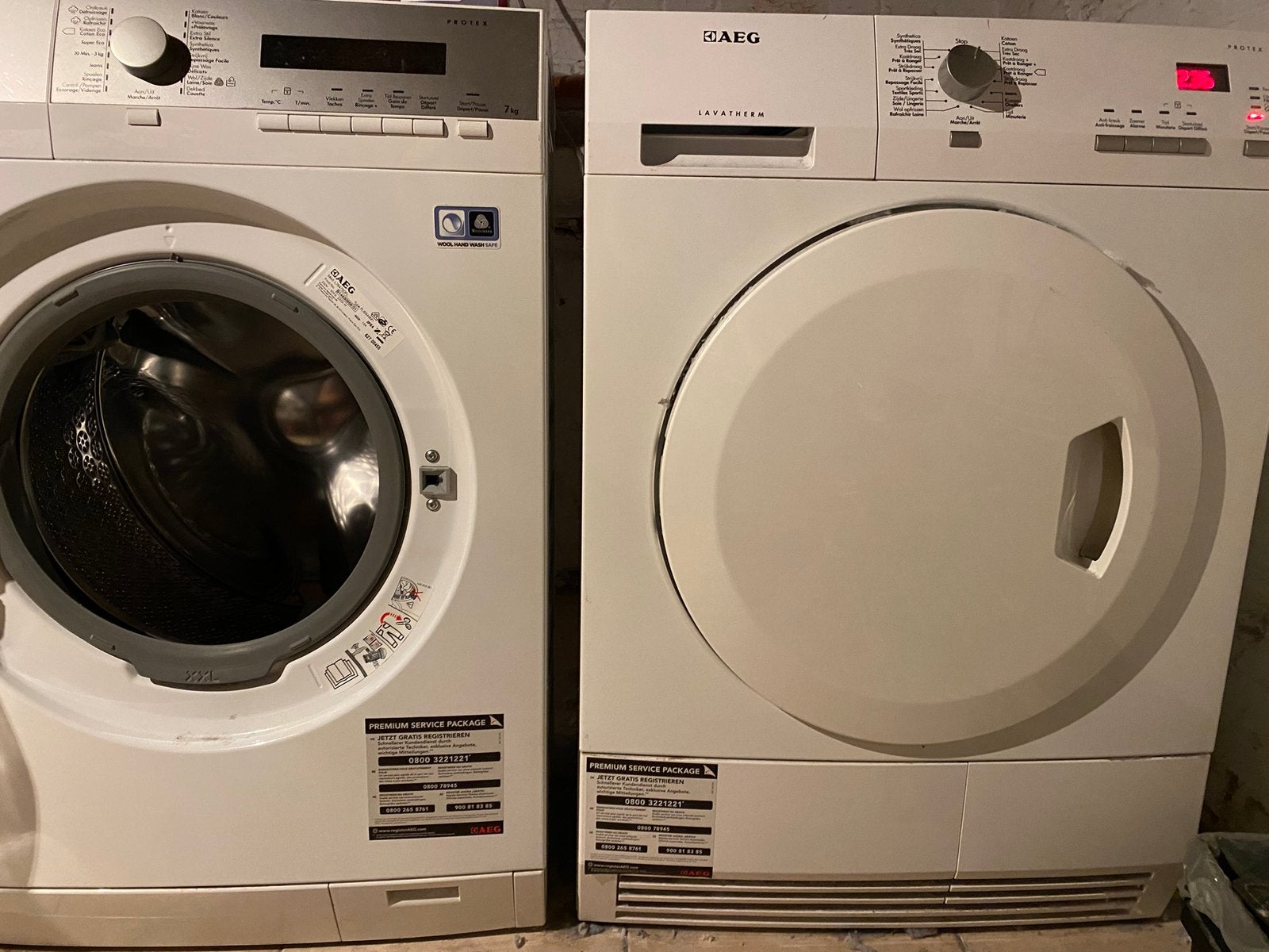 AEG lavamat wasmachine, Elektronische apparatuur, Droogkasten, Ophalen, Gebruikt