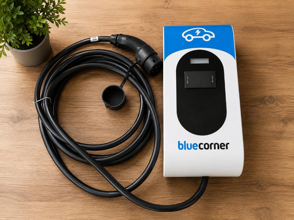 22kW Laadpaal met Kabel – 3 Fase – Plug & Play, Autos : Divers, Bornes de recharge, Enlèvement, Utilisé, Borne de recharge et Câble de charge