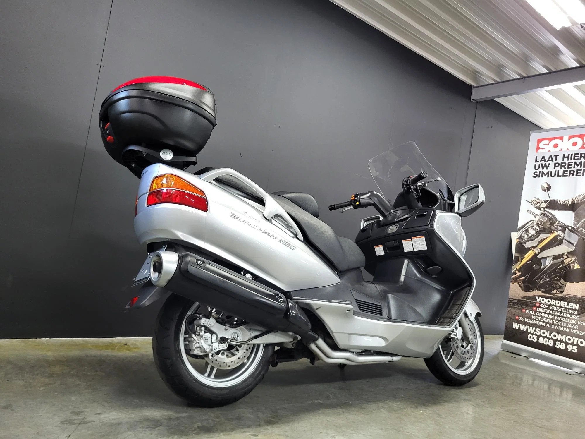 Suzuki AN 650 Burgman in nette staat (bj 2005), Motoren, Bedrijf, Meer dan 35 kW, Overig, 650 cc