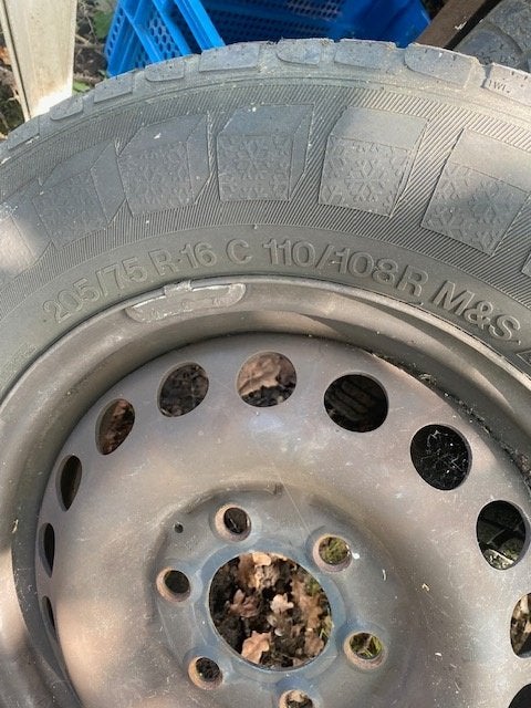 4 velgen 6 x 130 met winterbanden, Ophalen, Velg(en), 16 inch, Bestelwagen