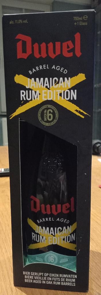 Duvel Jamaican Rum Edition batch n6, Ophalen of Verzenden, Nieuw, Overige typen, Duvel