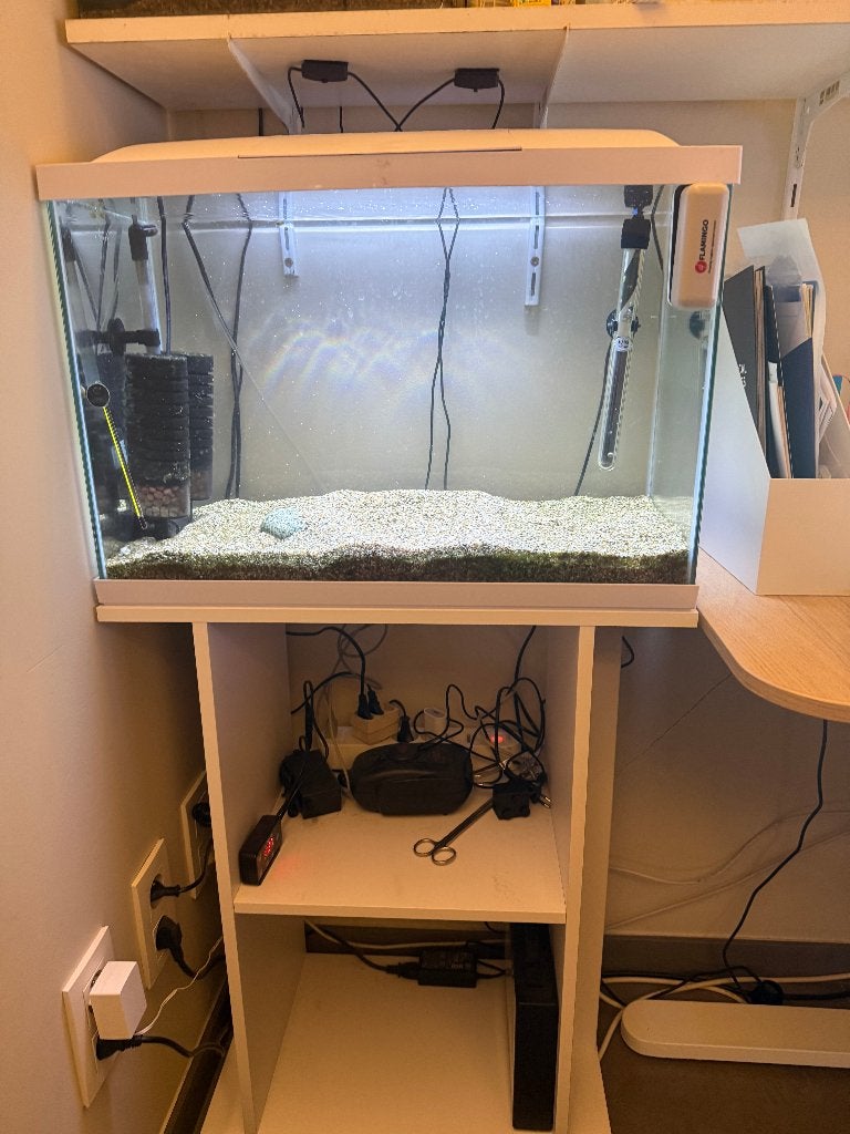 Superfish aquarium 70 liter met meubel, Dieren en Toebehoren, Ophalen, Gebruikt, Leeg aquarium, Superfish