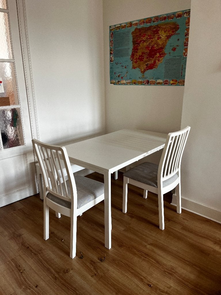 Table et chaises cuisine, Ophalen, Gebruikt