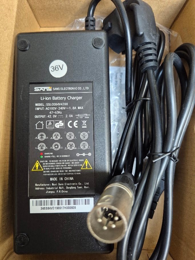 Chargeur de batterie Qwic, chargeur de vélo. Nouveau, Enlèvement ou Envoi, Neuf