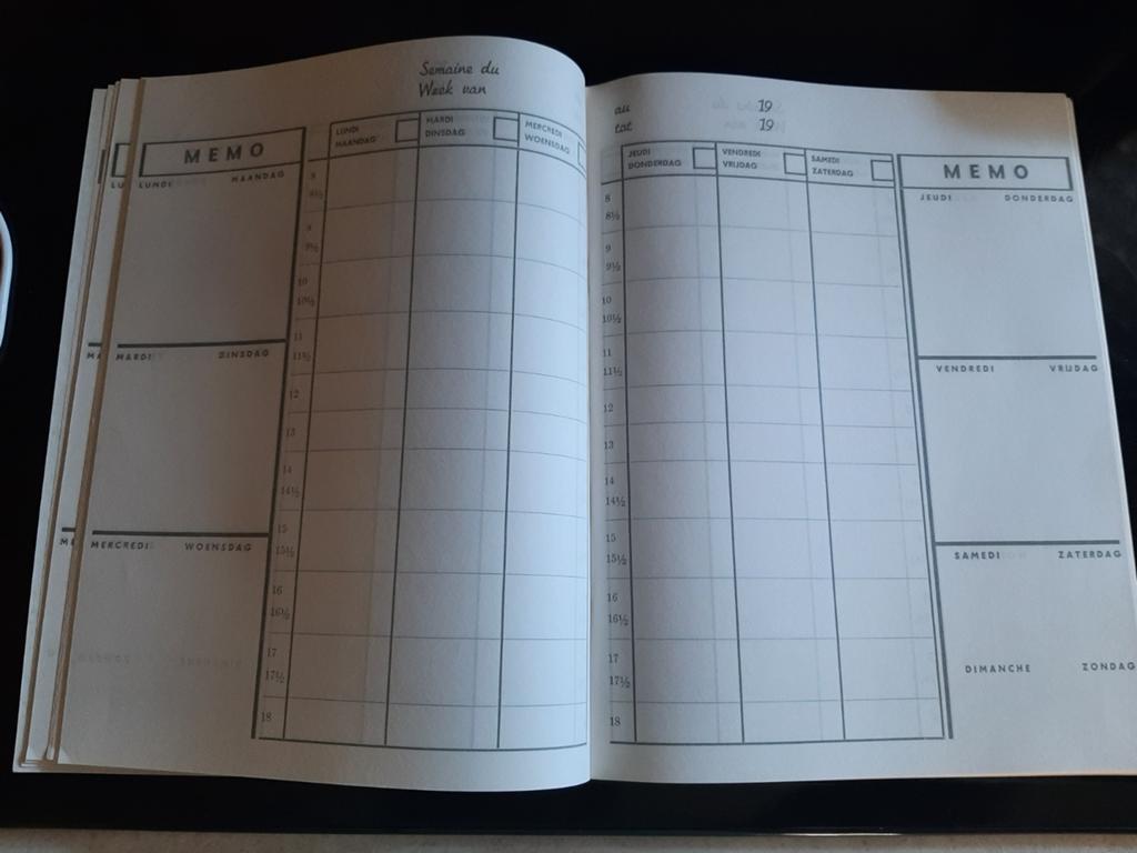 Nieuwe agenda, Diversen, Ophalen, Nieuw