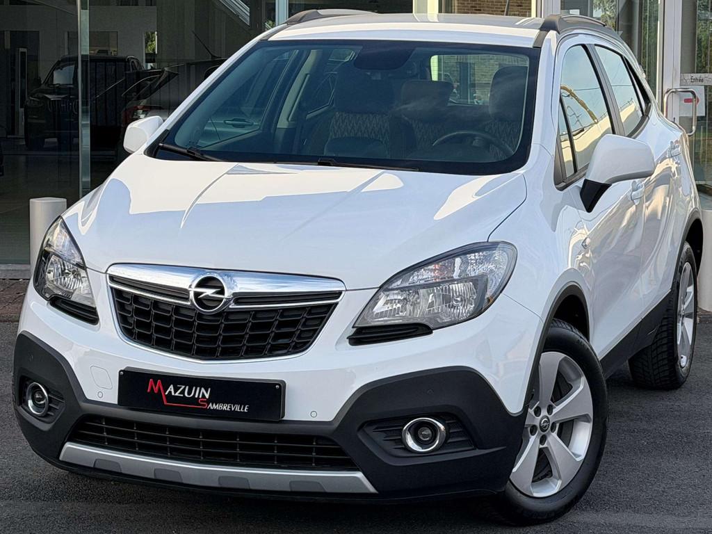 Opel Mokka 1.6i 4x2 Enjoy * GPS * Bluetooth * Att. Rem * Gar, Achat, Euro 6, Noir, 5 portes