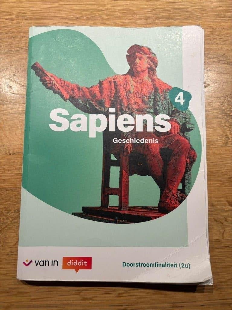 Handboek Sapiens (Geschiedenis), Histoire, Utilisé, Secondaire, Enlèvement