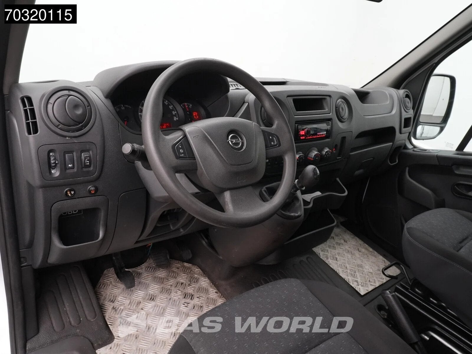 Opel Movano 145PK Kraanwagen HIAB T-CLX 018 B-2 Dubbel Cabin, 2910 kg, Gebruikt, Euro 6, 4 cilinders
