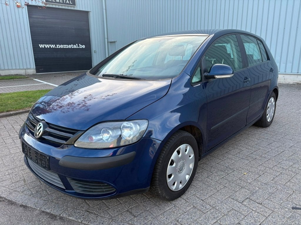 Vw Golf plus 1.6 benzine 2005 139000 km, Auto's, Blauw, Bedrijf, Grijs, Golf