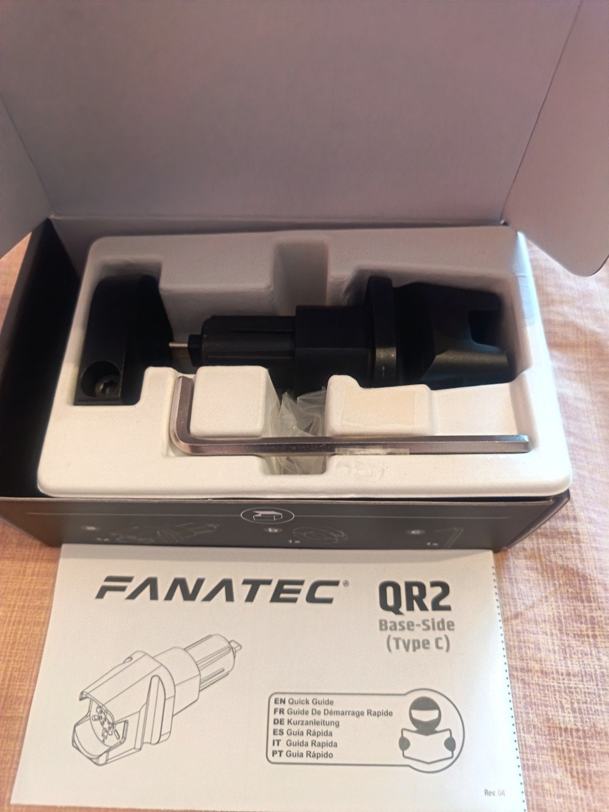 Fanatec Qr2 métal Base side, Ophalen