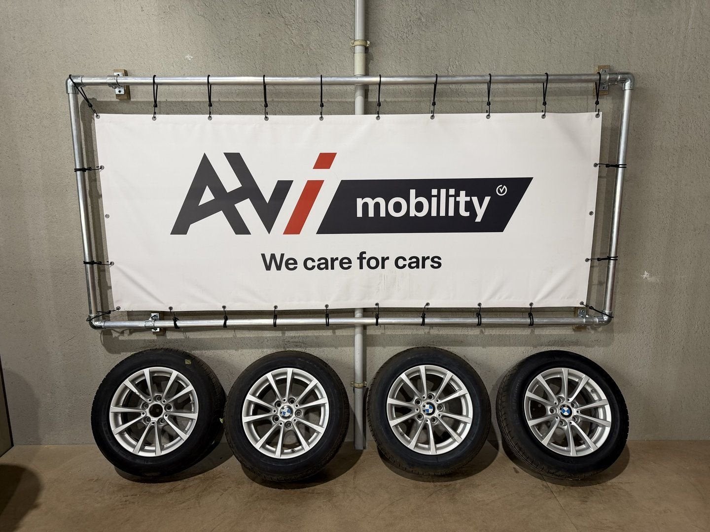 Complete zomerset BMW 3 en 4 serie 205/60R16, Pneus et Jantes, -, 16 pouces, Véhicule de tourisme