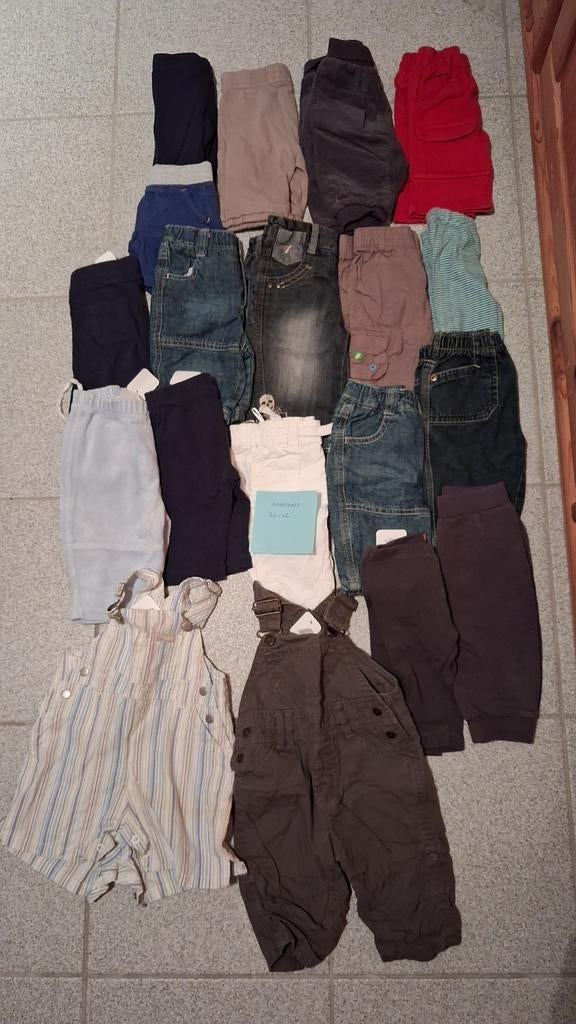 Broeken maat 56-62, Kinderen en Baby's, Babykleding | Maat 56, Broekje, Ophalen of Verzenden, Zo goed als nieuw, Jongetje