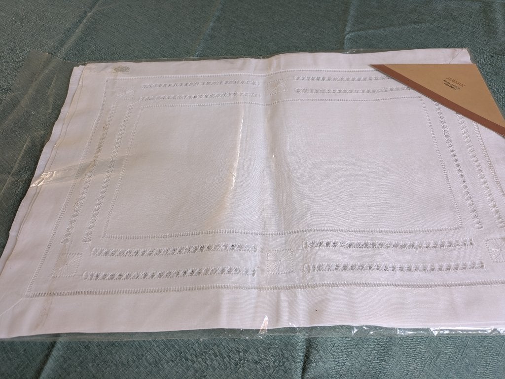 Sets de table, Maison & Meubles, Cuisine | Linge de cuisine, Enlèvement, Neuf, Blanc, Set de table