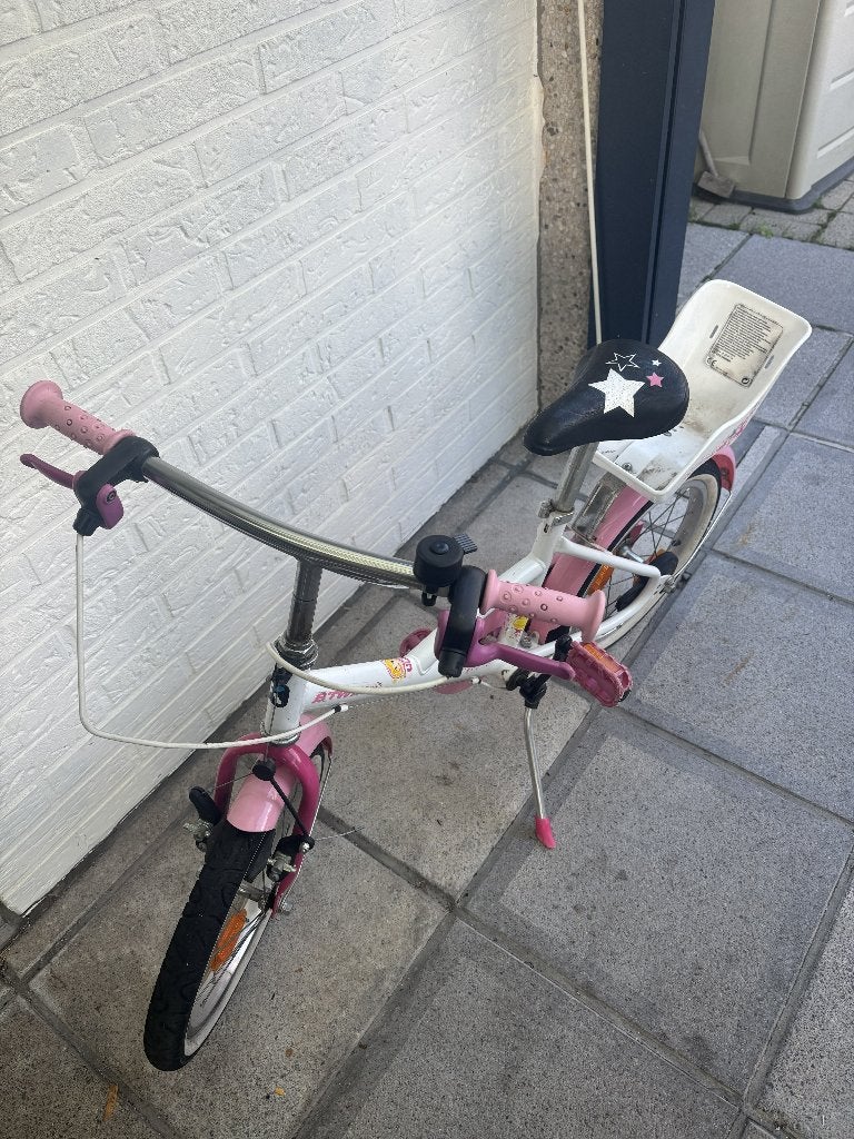 Btwin meisjesfiets, Fietsen en Brommers, Ophalen, Gebruikt, B-twin decathlon, Schijfrem