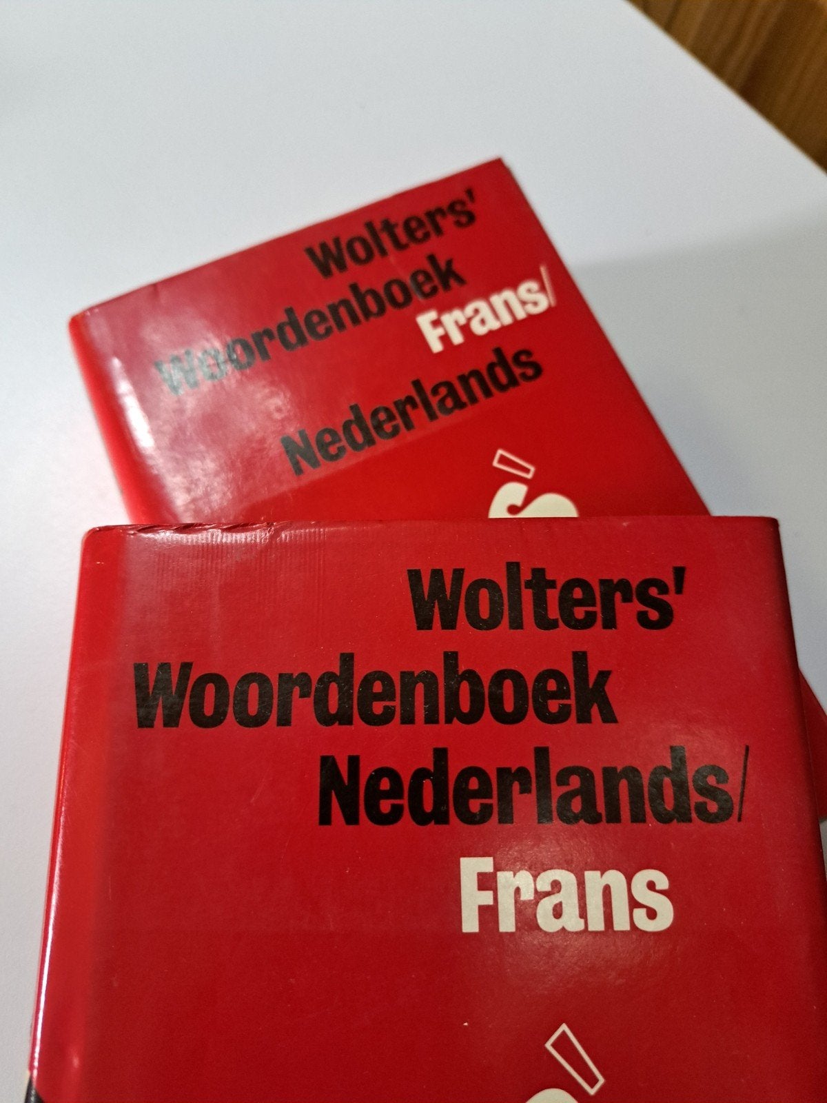 Wolters woordenboeken, Ophalen