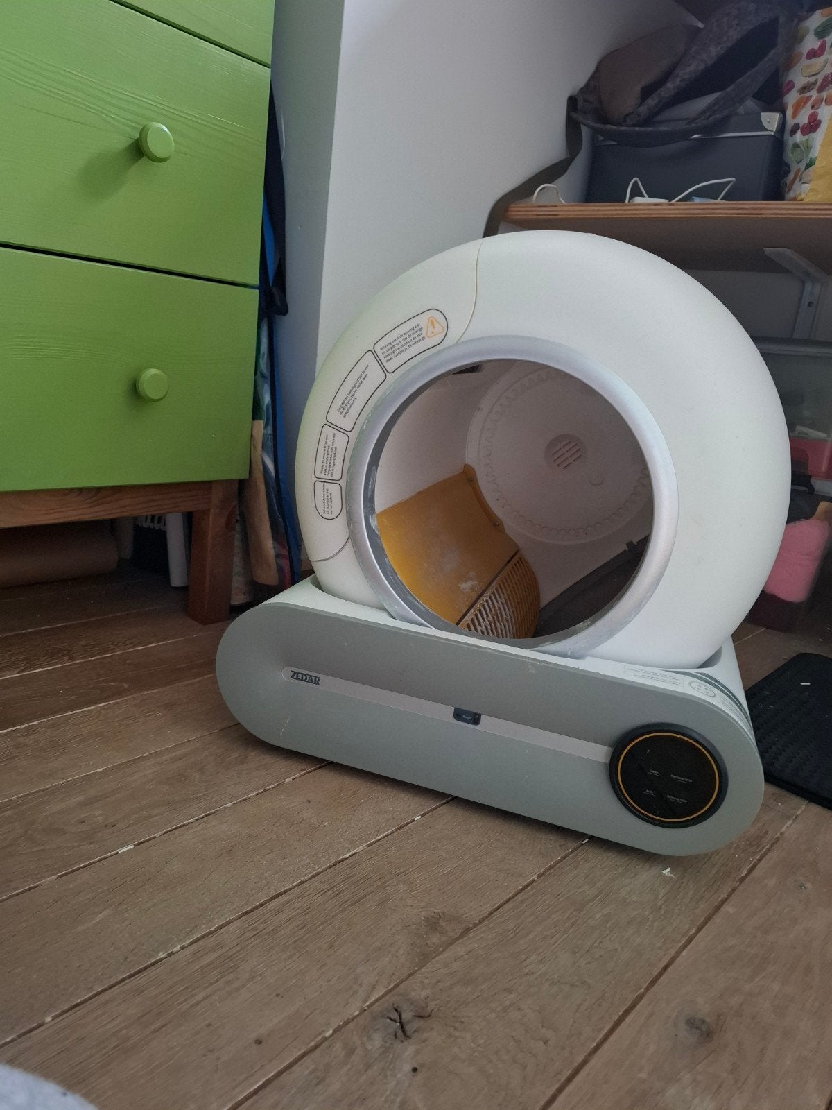 Automatische kattenbak, Ophalen, Gebruikt