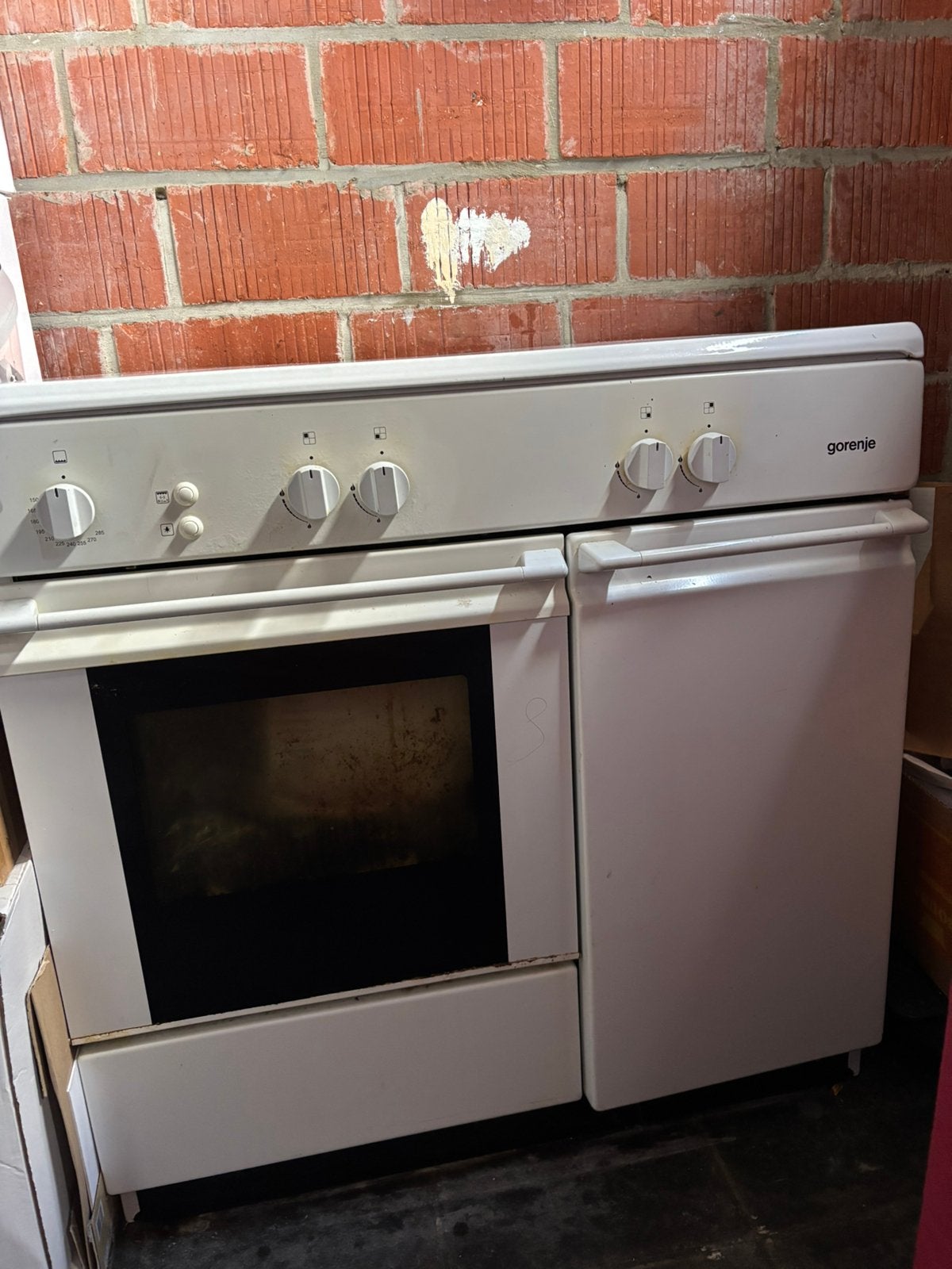 Cuisinière à gaz, Enlèvement, Comme neuf, Électrique