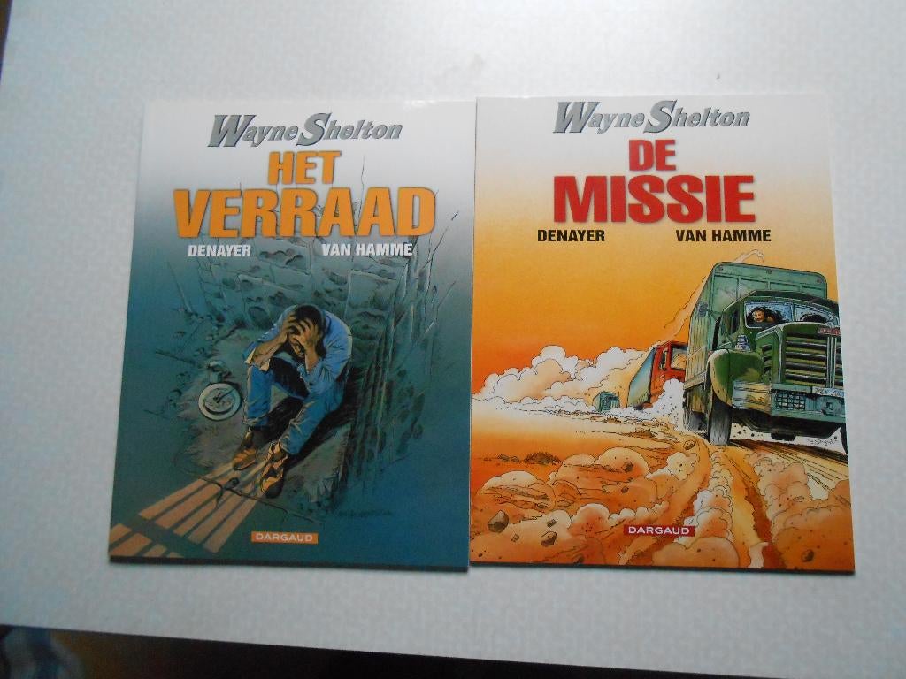 Wayne Shelton reeks 1- 13. 2001/2017 1 ste druk., Neuf, Enlèvement ou Envoi, Denayer/ Van hamme, Série complète ou Série