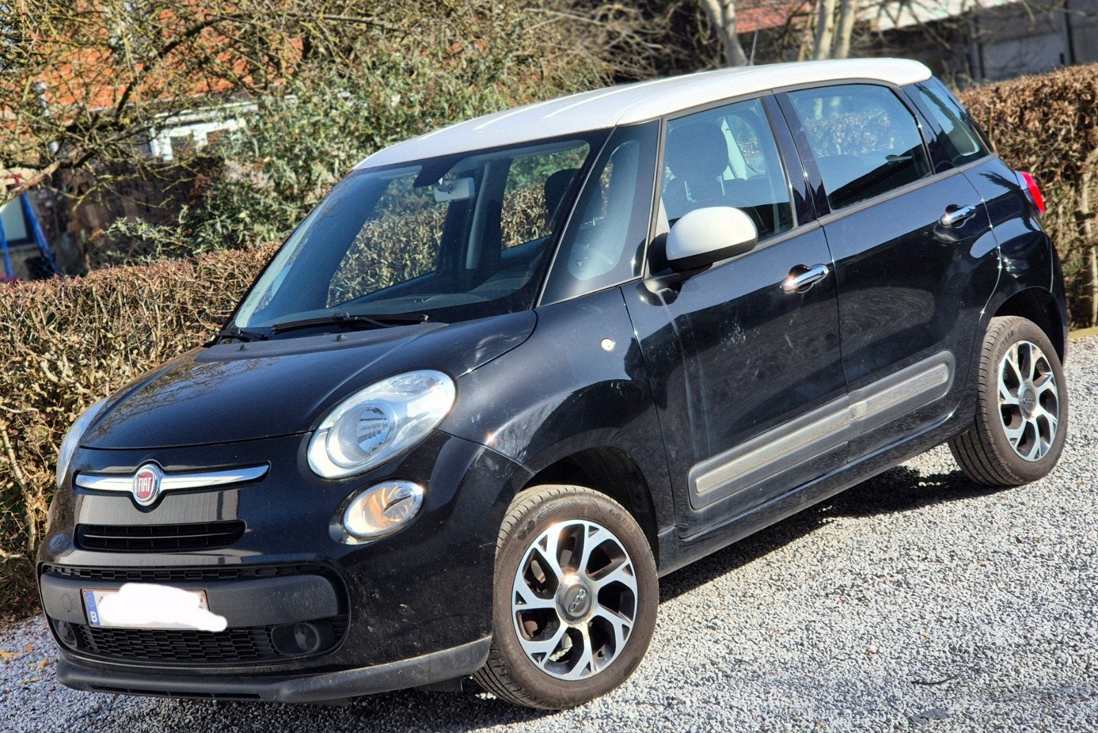 fiat 500L CNG BENZ 1prop clima 2017.180mkm ctok 4500€, Autos, Cuir, Euro 6, Boîte manuelle, 5 portes