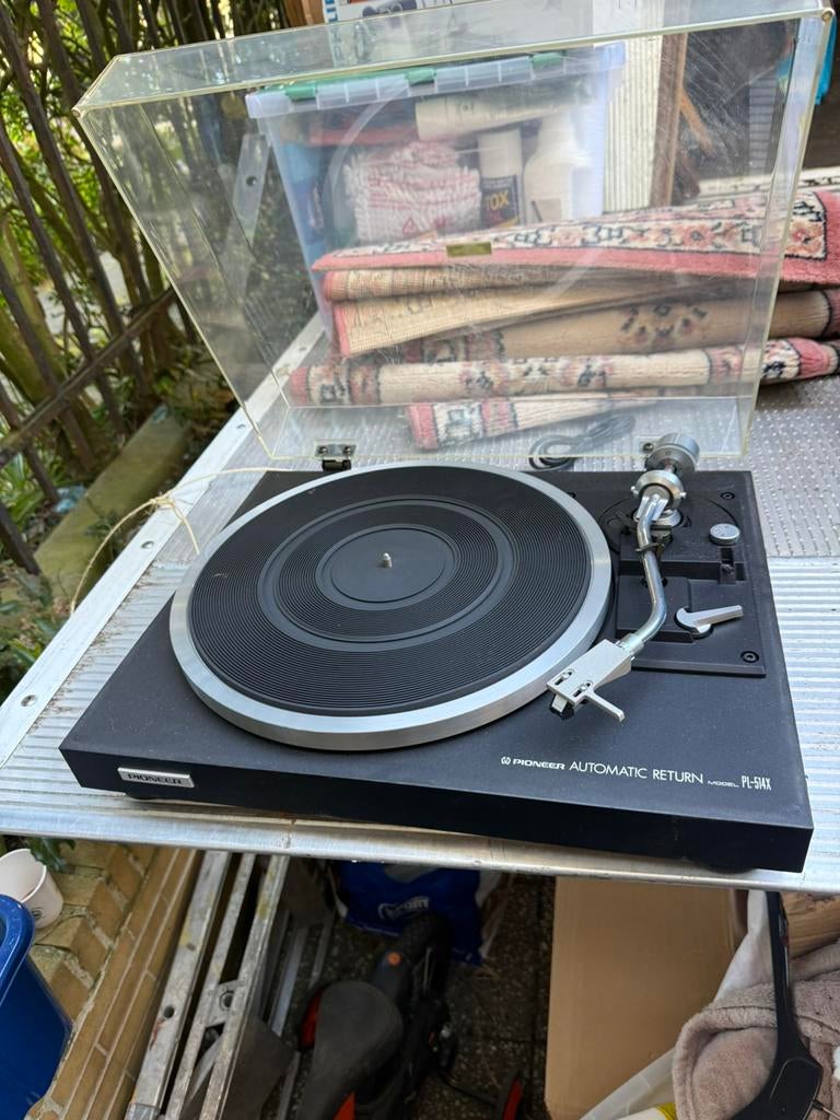 PLATINE VINYLE PIONEER VINTAGE – MODÈLE PL-514X, Audio, Tv en Foto, Platenspelers, Ophalen, Zo goed als nieuw, Pioneer